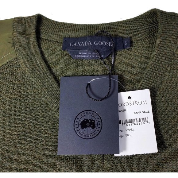 Canada Goose Men's McLeod Sweater NWT Authentic - Picture 4 of 8